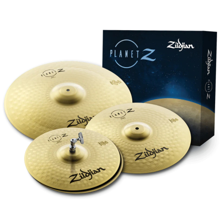 ZP4PK PLATILLOS 14" HH / 16" CRASH / 20" RIDE PK SERIE PLANET ZILDJIAN