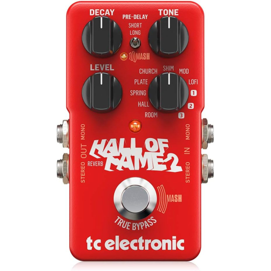 Hall of fame 2 Pedal Hall of fame 2 Reverb Tc electronic