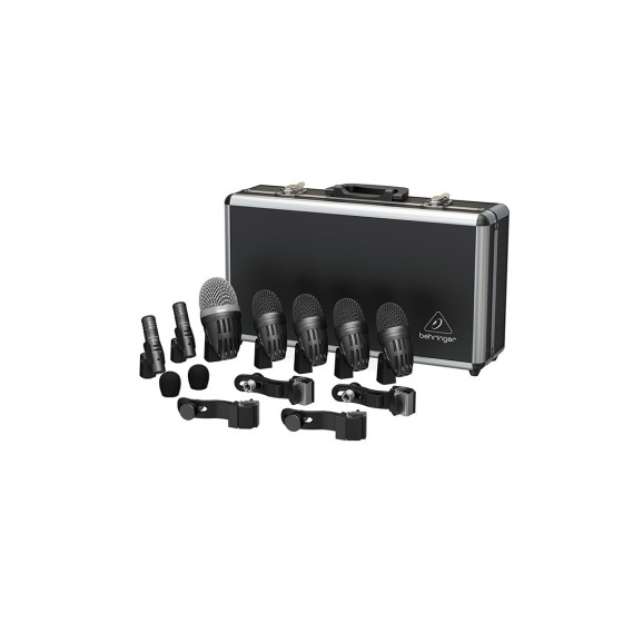 BC1500 Kit de micrófonos para bateria premium antiviento marca BEHRINGER