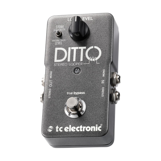 VATCEDTOSTELOP PEDAL P/GUITARRA DITTO STEREO LOOPER TC ELECTRONIC