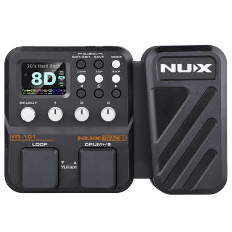MG101 PROCESADOR MULTIEFECTOS P/GUITARRA NUX