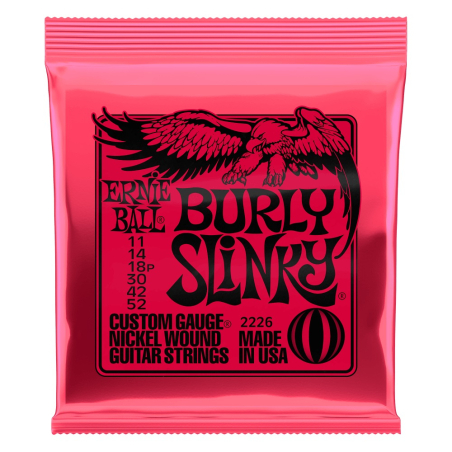 2226 ENCORDADURA BURLY SLINKY P/GUITARRA ELECTRICA ERNIE BALL