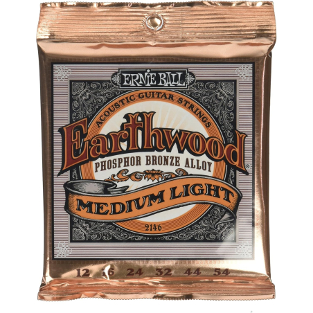 2146 ENCORDADURA GUITARRA ACUSTICA REGULAR SLINKY ERNIE BALL