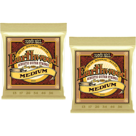 2002 ENCORDADURA GUITARRA ACUSTICA MEDIUM ERNIE BALL