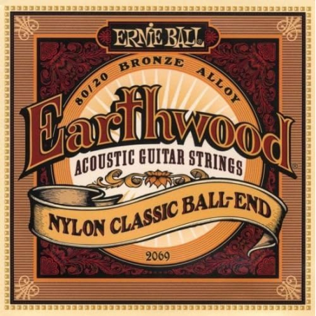 2069 ENCORDADURA GUITARRA CLASICA EARTHWOOD ERNIE BALL