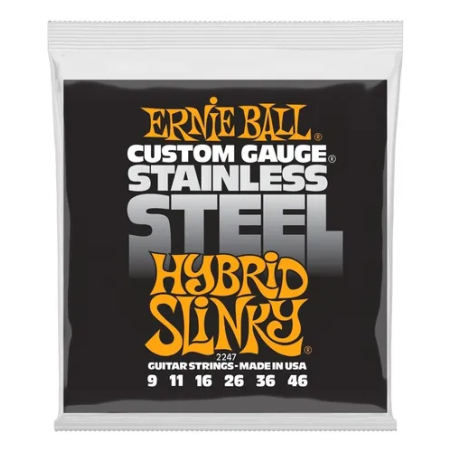 2247 ENCORDADURA HYBRID SLINKY ELECTRICA ERNIE BALL