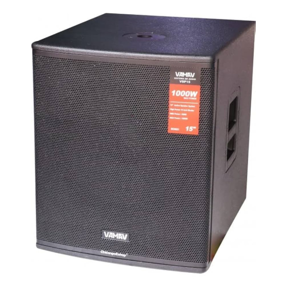 VSP15 SUBWOOFER 15" 500W...