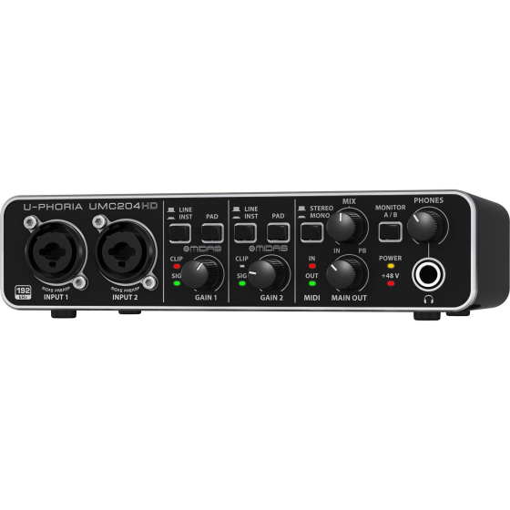 UMC204HD INTERFASE U-PHORIA...
