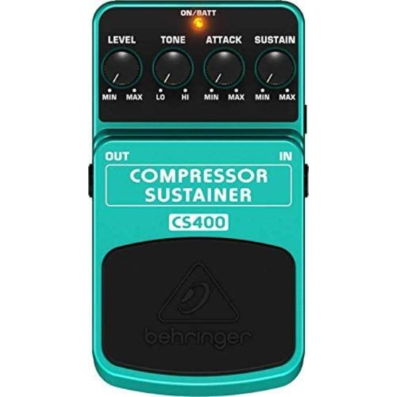 VABEHCS400 PEDAL EFECTO COMPRESSOR/SUSTAINER BEHRINGER