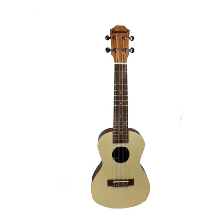 CPUK061 UKULELE CONCIERTO MADERA ACACIA C/FUNDA COPACABANA