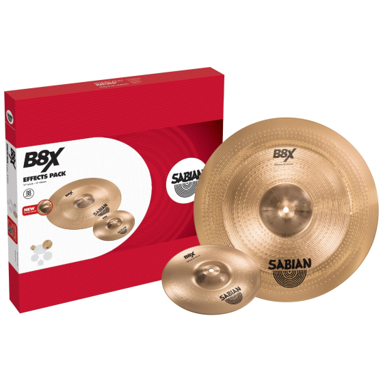 45005X PLATILLO B8X EFECTS 10"/18" PACK SABIAN