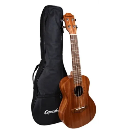 CPUK048 UKULELE CONCIERTO MADERA CAOBA C/FUNDA COPACABANA
