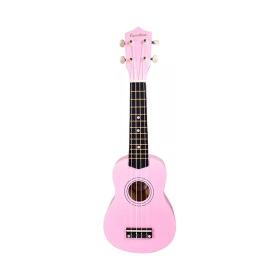 CPUK044 UKULELE SOPRANO ROSA C/FUNDA COPACABANA