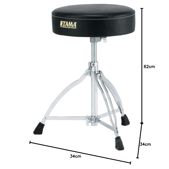 HT130 ASIENTO PARA BATERISTAS STANDARD TAMA