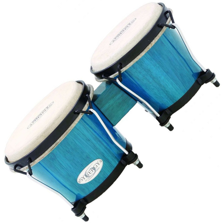 2100BB BONGO SYNERGY SERIES BAHAMA BLUE ECO-FRIENDLY DRUMS TOCA