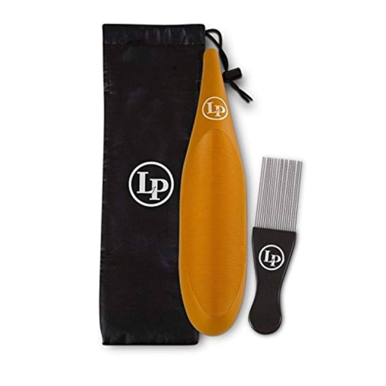 LP245 GUIRO (GUICHARO) C/RASPADOR Y FUNDA LP