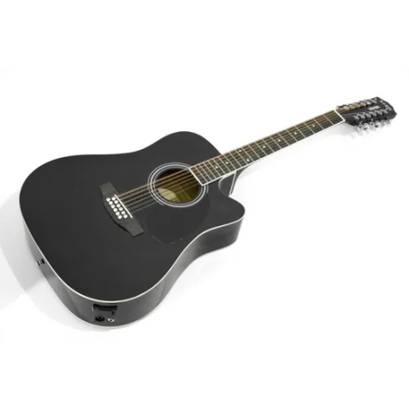 RAG41C12EQBK GUITARRA DOCEROLA C/AFINADOR NEGRA NORTE
