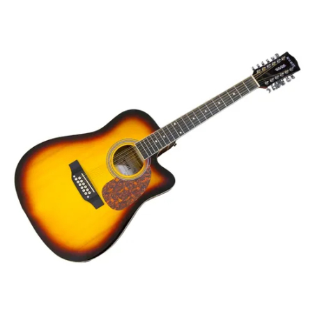 RAG41C12EQSB GUITARRA DOCEROLA C/AFINADOR SOMBREADO NORTE