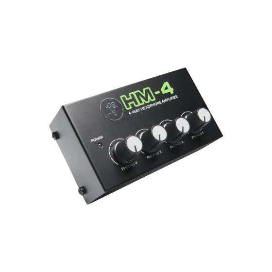 HM4 AMPLIFICADOR DE AUDIFONOS 4 VÍAS MACKIE