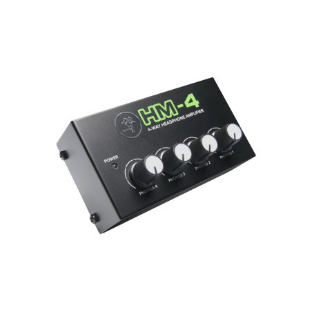 HM4 AMPLIFICADOR DE AUDIFONOS 4 VÍAS MACKIE