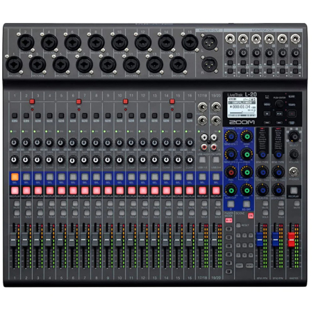 ZL20 MEZCLADORA DIGITAL INTERFAZ 20CH L-20 ZOOM