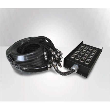 SNK164 SNAKE 16X4 XLR 75FT 23M SOUNDTRAC