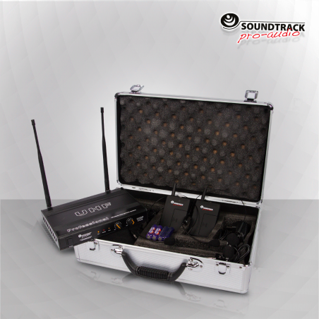 STW28HLL SIST INAL MIC LAVALIER Y DIADEMA (2) RECEPTOR 2 CH BODYPACK