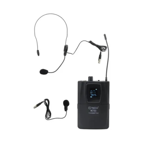 K733PAQ SIST INAL MIC BODYPACK + HEADSET + LAVALIER KRIEG