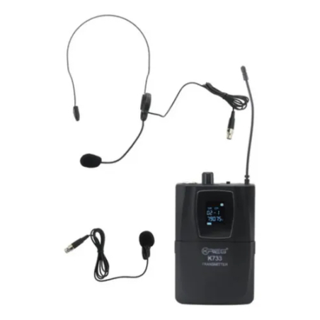 K733PAQ SIST INAL MIC BODYPACK + HEADSET + LAVALIER KRIEG