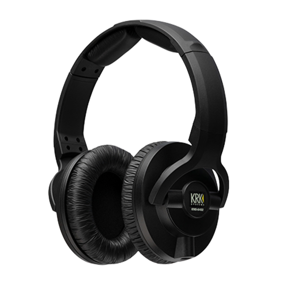 KNS8402 AUDIFONOS DE DIADEMA PARA MONITOREO KRK
