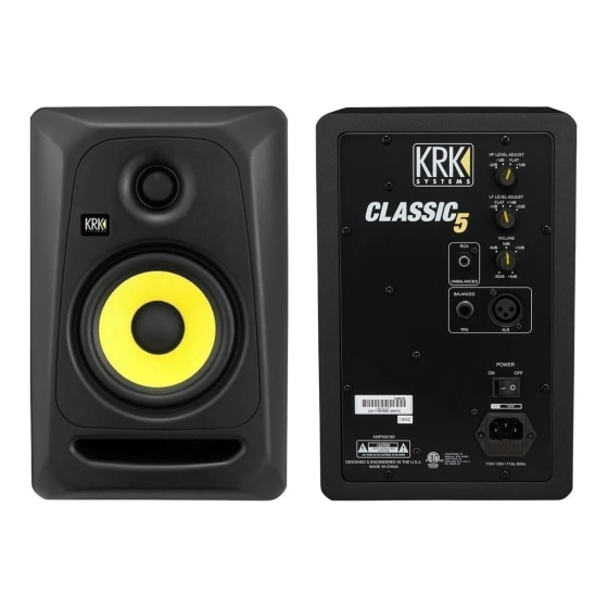 CL5G3 MONITOR 5" 55W RMS BIAMPLIFICADO KRK