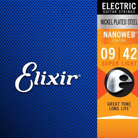 12002 ELECTRIC NANOWEB COATING SUPER LIGHT 009-042 ELIXIR