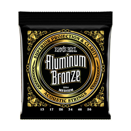 2564 ENCORDADURA MEDIUM P/GUITARRA ACUSTICA 0013-056 ERNIE BALL