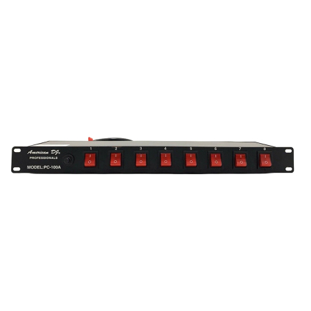 PC100A SWITCHERA 8 CANALES MONTAJE  TIPO RACK ADJ