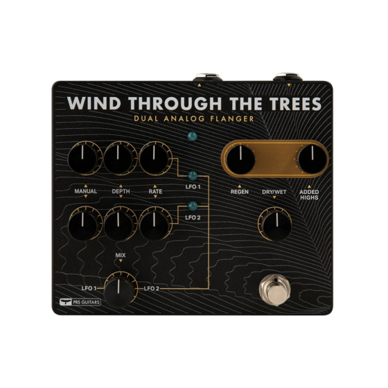 109741:002:002 WIND THROUGH THE TREES DUAL PEDAL DE EFECTO FLANGER PRS