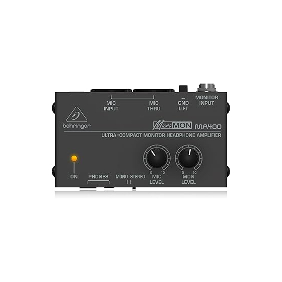 MA400 Amplificador para audífonos 1Ch BEHRINGER