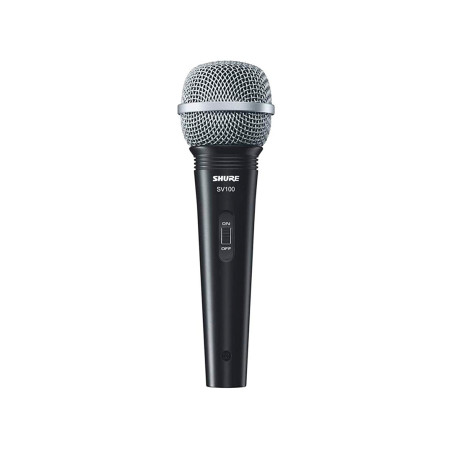 SV100 Micrófono dinámico vocal alámbrico marca SHURE