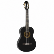 Guitarra Clásica Bamboo GC-39-BK-AR Negra 39” con Funda