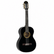 Guitarra Clásica Bamboo GC-39-SPRUCE-BK Negra 39” con Funda