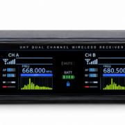 KRIEG KD332RX Base Receptora UHF Digital para Sistema Inalámbrico KD332