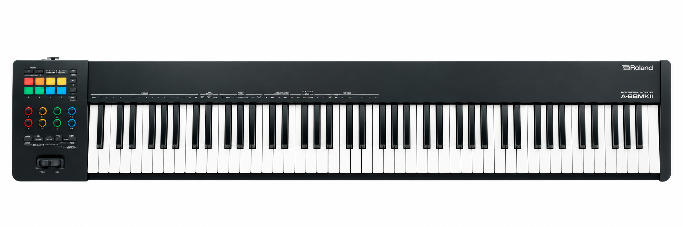 ROLAND A-88MKII Controlador MIDI de 88 Teclas PHA-4, Acción de Martillo, USB-C y MIDI 2.0