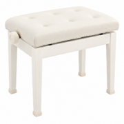 ROLAND BNC-21PW-T — Banco para Piano en Blanco Polar