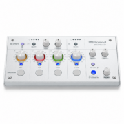 ROLAND BRC-WH — BRIDGE CAST Gaming Audio Mixer, Ice White