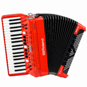 Acordeón Digital Roland FR-4X RD V-Accordion Rojo de 37 Teclas y 120 Botones