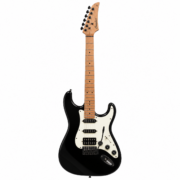 Guitarra Eléctrica Bamboo SOLAR S-Style SSH Negra