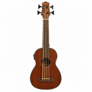 Ukelele Bajo Electroacústico Bamboo U-BASS-SP 30" Sapele con Funda Acolchada