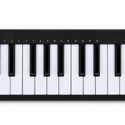 Controlador MIDI Arturia MicroLab Mk3 BL con USB y Software de Producción Musical — Negro