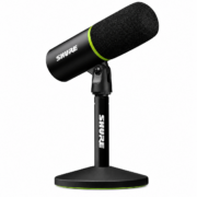 Micrófono USB Shure MV6 Dinámico Cardioide con DSP, USB-C y Monitoreo de Audífonos